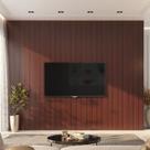Painel Ripado de PVC 8 Barra de 2,70mX0,15cm Venda em (3,24m²)