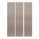 Painel Ripado Decorativo em MDF 134cm x 250cm Dalla Costa