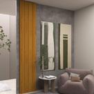 Painel Ripado em Barra 250cm X 46cm 100% Mdf Majestade