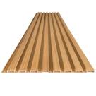 Painel Ripado em Placa 100x0,15cm (10,5m²) Pvc + 20 Cantoneiras