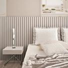 Painel Ripado em Placa 12,22cmx285cm (0,34m²) WPC Painel Ripado em Placa 12,22cmx285cm (0,34m²) WPC