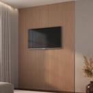 Painel Ripado em Placa 2,85x12,2 (0,34m²) Poliestireno Marrom/Sucupira Ruffino Painel Ripado em Placa 2,85x12,2 (0,34m²) Poliestireno Marrom/Sucupira Ruffino