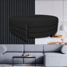 Painel Ripado Eva Autocolante Preto 10cm - Rolo 5 metros