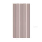Painel Ripado Eva Flexível Laminado Autocolante 10cm 5 Metros Rosa Meu Rodapé