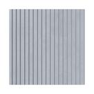 Painel Ripado Eva Laminado Autocolante 10cm Urban Metro M² White Com Textura Branco