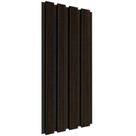 Painel Ripado Externo WPC EspaçoWall Carvalho Escuro 21,9cm x 290cm
