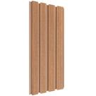 Painel Ripado Externo WPC EspaçoWall Maple 21,9cm x 290cm