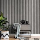 Painel Ripado Interno Liso de Poliestireno 290cm X 14cm 0,10cm Espessura Formaco Decor