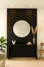 Painel Ripado Kit 20 Placas Adesivas Autocolante Madeira Montável Mdf 45x11 Painel Ripado Kit 20 Placas Adesivas Autocolante Madeira Montável Mdf 45x11