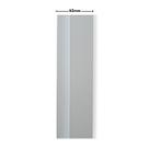 Painel Ripado MDF 270x6,2x1,8cm - Branco