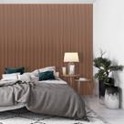 Painel Ripado MDF Lisomilano 15x1,2x270cm
