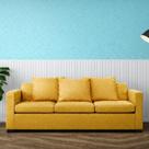 Painel Ripado MDF Modular Autocolante 10 placas 90x139,5cm