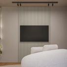 Painel Ripado Modular 1,40m Linea Brasil