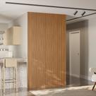 Painel Ripado Modular 2,50x1,41cm (3,53m²) Nature Fosco Marrom Linea Brasil Painel Ripado Modular 2,50x1,41cm (3,53m²) Nature Fosco Marrom Linea Brasil