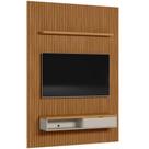 Painel Ripado Para TV 75 Pol Slats e Bancada Lisa 180x250cm L05 Nature Off White - Lyam Decor Painel Ripado Para TV 75 Pol Slats e Bancada Lisa 180x250cm L05 Nature Off White - Lyam Decor