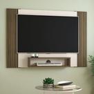 Painel Ripado para TV até 40 Polegadas 120cmx80cm Nicho Cine Marrom Off White/Pinho Painel Ripado para TV até 40 Polegadas 120cmx80cm Nicho Cine Marrom Off White/Pinho