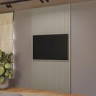 Painel Ripado para TV até 60 Polegadas Modular 1.4 Linea Brasil