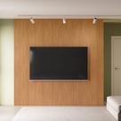 Painel Ripado para TV até 84 Polegadas 100% MDF 258cmx250cm Modular 2.6