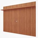 Painel Ripado Permobili Trend MDF com prateleiras