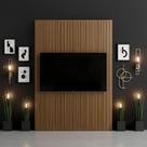 Painel Ripado Placa 180 cm x 250 cm MDF E MDP Painel Ripado Placa 180 cm x 250 cm MDF E MDP