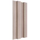 Painel Ripado Poliestireno EspaçoWall Carvalho 12,2cm x 260cm