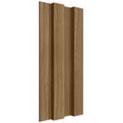 Painel Ripado Poliestireno EspaçoWall Cumaru 12,2cm x 260cm