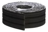 Painel Ripado Preto Autocolante Eva - 35 Metros 10 Cm Rp 10