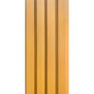 Painel Ripado WPC Externo Cor Angelim Ouro 2,90m x 20cm (0,58m²)