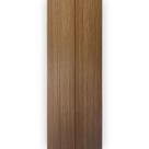 Painel Ripado WPC Interno Lambri Liso Cor: Nogueira 290cm x 19,8cm (0.58m²)