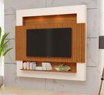 Painel Riviera Ripado 2,17 Para TV Ate 75' Freijo/Off White Luapa Moveis
