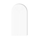 Painel Romano Tecido Veste Fácil Ripado Branco 100x200cm