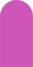 Painel Romano Tecido Veste Fácil Ripado Rosa Pink 100x200cm