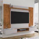 Painel Sala Búzios para Tv até 65 Polegadas Naturalle/off-white