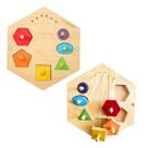 Painel Sensorial Colmeia Formas de Encaixe Brinquedos Educativos Infantil Inclusão Painéis de Parede Criando Criança