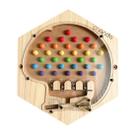 Painel Sensorial Colmeia - Pinball, da Criando - Brinquedo Educativo de Madeira de Atividades na Parede, Fliperama Analógico - Cód. PSCP
