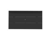 Painel Slim Preto Duas Opções de Montagem Artely Painel Slim Preto Duas Opções de Montagem Artely