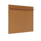 Painel Smart Madeira Ripado Home Suspenso Embutido Parede Sala De Estar com Capacidade para Tv de até 75 Polegadas Loft 1.80m Imcal Nature