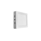 Painel sob quad 6w 3000k 420lm 11x11cm bivolt br Painel sob quad 6w 3000k 420lm 11x11cm bivolt br