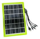 Painel Solar 3W portátil Carrega Celular, Outros Aparelhos DP-Li21 - Ax
