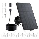Painel Solar Naseto 3W USB-C Micro USB IP65 à Prova dÁgua