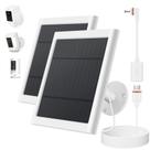 Painel Solar Paodekua 2 Unidades 4W USB-C Cabo 3m