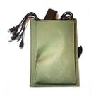 Painel Solar Portátil Dobrável 7w 6v Carregador Celular Usb