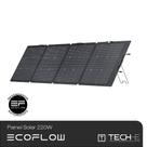 Painel Solar Portátil EcoFlow 220W Monofacial - Alta Eficiência e Durabilidade Painel Solar Portátil EcoFlow 220W Monofacial - Alta Eficiência e Durabilidade
