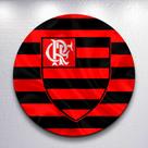 Painel Sublimado Capas Times Futebol Decoração Festa Estampa Infantil Redondo Mini ou Grande