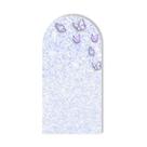 Painel Sublimado Vertical Romano Jardim de Glitter Borboletas 100x200cm Painel Sublimado Vertical Romano Jardim de Glitter Borboletas 100x200cm