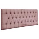 Painel Suspenso Cabeceira Dubai 1,20m Para Cama Viúva Solteirão Suede Rosa - Aurora Line Painel Suspenso Cabeceira Dubai 1,20m Para Cama Viúva Solteirão Suede Rosa - Aurora Line