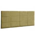 Painel Suspenso Cabeceira Luna 1,20m Para Cama Viúva Solteirão Suede Amarelo - Aurora Line Painel Suspenso Cabeceira Luna 1,20m Para Cama Viúva Solteirão Suede Amarelo - Aurora Line