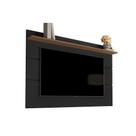 Painel Suspenso Flutuante Home TV Até 72 Polegadas Prateleira Superior Vivare New 1.80