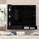 Painel Suspenso Georgia Para Tv 50" Carraro Pre/pr - Móveis Arapongas