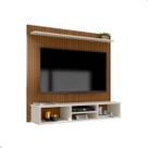 Painel Suspenso Home TV Até 50 Polegadas Ripado 3D Everest